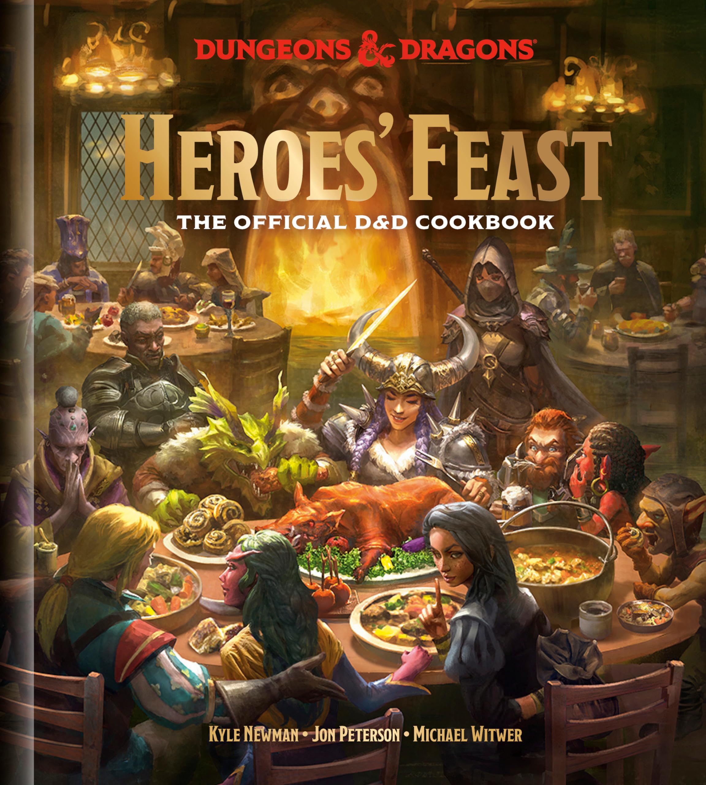 Book Cover of Hero's Feast - The Official D&D Cookbook